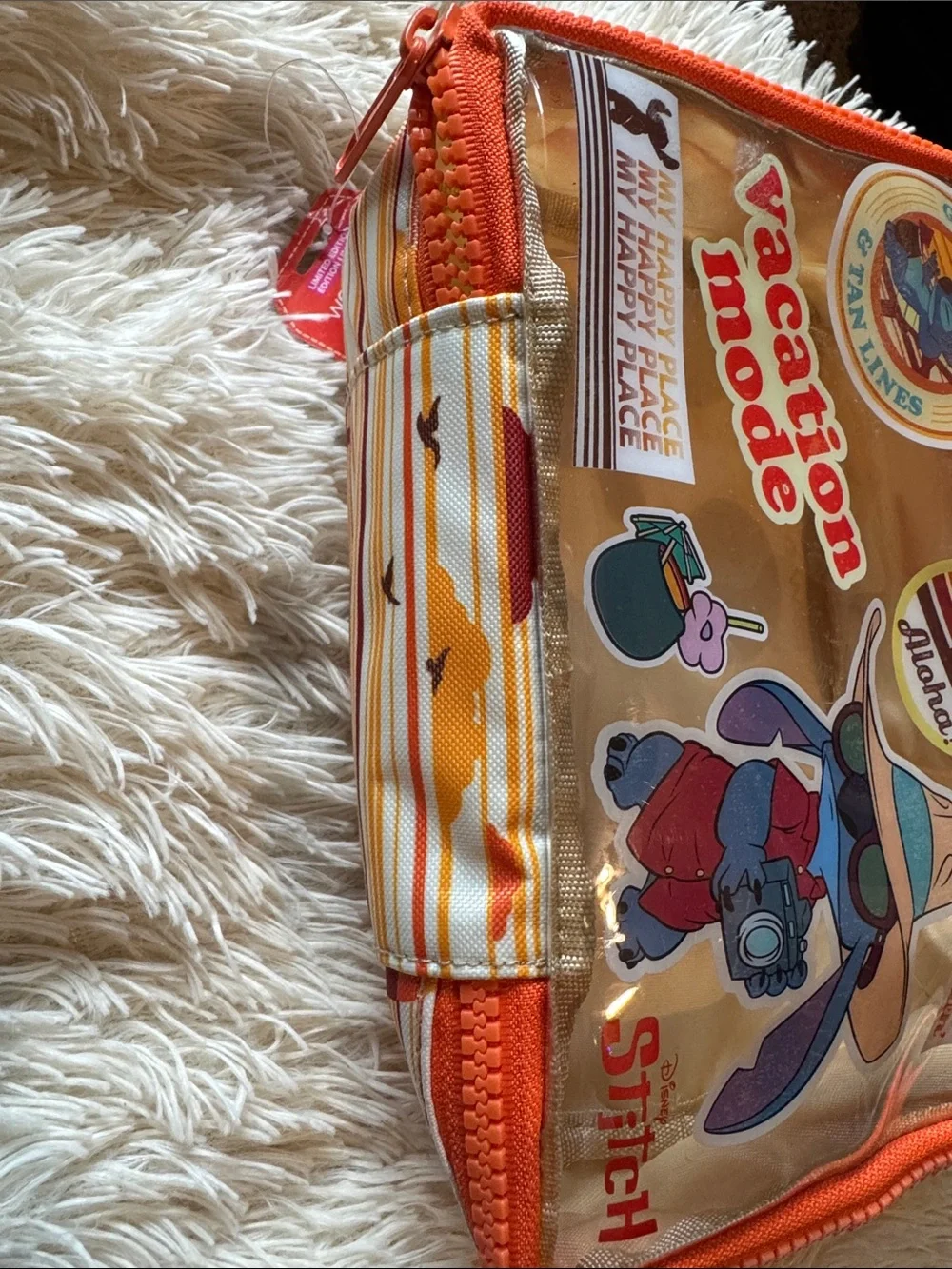 wet n wild Disney Stitch LIMITED EDITION travel pouch 🧡✨